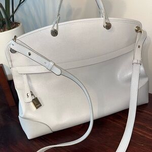 Furla Piper Top Handle Satchel Bag Purse